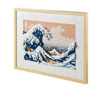 LEGO ART Hokusai: La Gran Ola, Cuadro en 3D, Arte Japonés, Manualidades para Adultos, Decoración para Casa y Oficina, Kit de Maquetas, regalo para Mujeres y Hombres 31208