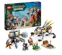 LEGO Horizon Adventures Aloy y Varl vs. Cangrejo y Dientes Serrados, Juguete con Robots y Monstruos del Videojuego, Minifiguras con Arco y Armas, Regalo Gamer para Niños y Niñas de 9 Años o Más 77037