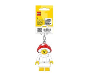 LEGO Iconic Hongo Sprite Minifigura Luz Clave (Llaveros/Llavero)