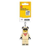 LEGO Iconic Pug Suit Guy Minifigura Llave Luz (llavero llavero) LED Lite