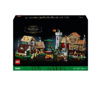 Lego Icons 10332 Medieval Village Market Square 1258 piezas conjunto de const...