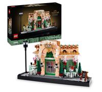 LEGO Icons Cafetería Francesa Maqueta para Construir para Adultos de un Edificio, Decoración para Hogar y Oficina, Fachada Pintoresca, Macetas e Interior Detallado, Regalo para Mujeres y Hombres 10362