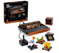 LEGO Icons Atari 2600 Building Set 10306 - Consola de videojuegos retro y réplicas de cartuchos de juegos, con minifigura y joystick, regalo nostálgico de los años 80 para jugadores y adultos