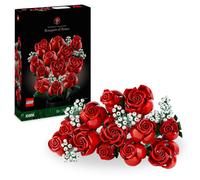 LEGO Icons Bouquet of Roses, Artificial Flowers Set for Adults, Botanical Collec