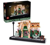 LEGO Icons Cafetería Francesa Maqueta para Construir para Adultos de un Edificio, Decoración para Hogar y Oficina, Fachada Pintoresca, Macetas e Interior Detallado, Regalo para Mujeres y Hombres 10362