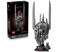 LEGO Icons El Señor de los Anillos: Casco de Sauron - Kit de Maquetas para Adultos - Minifigura Coleccionable y Anillo Único - Regalo para Hombres y Mujeres Fans de la Saga de Películas - 11373