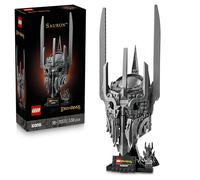 LEGO Icons El Señor de los Anillos: Casco de Sauron - Kit de Maquetas para Adultos - Minifigura Coleccionable y Anillo Único - Regalo para Hombres y Mujeres Fans de la Saga de Películas - 11373