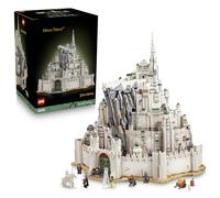 LEGO Icons El Señor de los Anillos: Minas Tirith - Maqueta 3D de la Tierra Media para Adultos - Diorama con 10 Minifiguras Inc. Gandalf, Aragorn y Arwen - Regalo para Hombres y Mujeres Fans - 11377