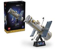 LEGO Icons Hubble Space Telescope - 3D Model Kit for Adults - STEM Set w/Solar A