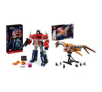 LEGO Icons Optimus Prime, Maqueta para Construir para Adultos, Modelo 2-en-1 Tra