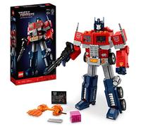 LEGO Icons Optimus Prime, Maqueta para Construir para Adultos, Modelo 2-en-1 Transformers, Robot y Camión, Idea de Regalo para Hombres y Mujeres 10302