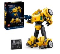 LEGO Icons Transformers Bumblebee Action Figure Building Set, Collectible Robot