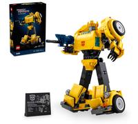 LEGO Icons Transformers Bumblebee Action Figure Building Set, Collectible Robot