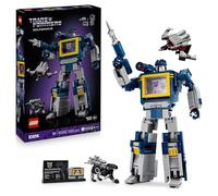 LEGO Icons Transformers: Soundwave - Maqueta para Adultos con Figuras Convertibles Inc. Laserbeak y Ravage - Ladrillo con Sonido y Armas - Regalo para Hombres y Mujeres Fans de Las Películas 10358