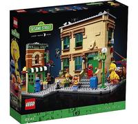 LEGO Ideas 123 Sesame Street 21324 Kit de construcción; impresionante modelo de construcción y exhibición para adultos con Elmo, monstruo de galletas, Ernie y Big Bird, nuevo 2021 (1.367 piezas)