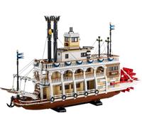 LEGO Ideas 21356 Excluido Cdiscount El barco de vapor del Mississippi - Set de construcción para adultos