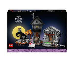 LEGO Ideas Disney 21351 Tim Burton's The Nightmare Before Christmas Set de Construcción - 2193 Piezas, Edad 18+