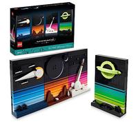 LEGO Ideas Tales of The Space Age - Juego de construcción de cometas, agujero negro y más para adultos mayores de 18 años, kit de manualidades con temática espacial para exhibición, idea de regalos de