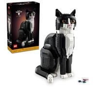 Lego Ideas Tuxedo Cat - Juego de construcción para Adultos a Partir de 18 años - Kit de Manualidades para decoración del hogar, Sala de Estar o Dormitorio - Regalos para Amantes de los Gatos, Mujeres