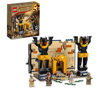 LEGO Indiana Jones Escape from the Lost Tomb 77013 Juguete de construcción, con una momia y una minifigura de Indiana Jones de la película Raiders of the Lost Ark