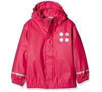 LEGO Jamaica 101 Chaqueta Impermeable, Niñas, Rojo (Red), 10 Years (Tamaño del Fabricante:140)