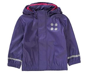 LEGO Jane 101 Chaqueta Impermeable, Bebé-Niñas, Morado (Dark Purple), 92 (Tamaño del Fabricante:92)