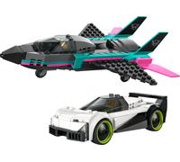 LEGO Jet vs. Coche