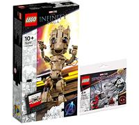 Lego Juego de 2 unidades: 76217 Ich bin Groot & 30443 Spider-Mans puente enduell