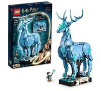 LEGO 76414 Harry Potter Expecto Patronum, Set 2-en-1 Figuras Animales de un Ciervo y un Lobo, Decoración Accesoria para Dormitorio, Regalos Mágicos Coleccionables para Adolescentes y Adultos