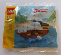 LEGO Juego de construcción de bolsa de plástico de barco pirata 11966 sellado