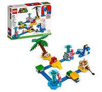 LEGO Juego de expansión Super Mario Dorrie's Beachfront 71398 Kit de construcción; juguete coleccionable para niños de 6 años en adelante (229 piezas)