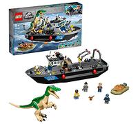 LEGO Jurassic World Baryonyx Dinosaur Boat Escape 76942 Building Kit; Cool Toy Playset for Creative Kids; New 2021 (308 Pieces)