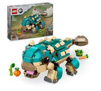 LEGO Jurassic World Bumpy Bebé: Ankylosaurus Dinosaurio de Juguete, Figura Articulada, Regalo para Niños y Niñas de 7 Años o Más Fans de Campamento Cretácico, Juego de Construcción 76962