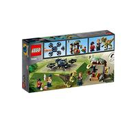 LEGO Jurassic World - Dilofosaurio a la Fuga Set de construcción de Aventuras con Figura de Dinosaurio, incluye un dron de Juguete, Novedad 2019 (75934) , color/modelo surtido