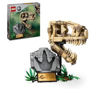 LEGO Jurassic World Fósiles de Dinosaurio: Cráneo de T. rex de Juguete, Juego Educativo para Niños, Niñas y Fans de la Película de 9 Años o Más de Maqueta de Construcción de Esqueleto con Huesos 76964