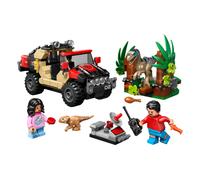 LEGO Jurassic World - Huida en Todoterreno y Raptor al Acecho - 76972
