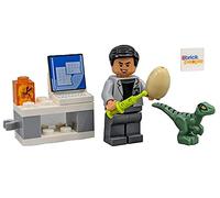LEGO Jurassic World: Laboratorio Dr. Wu con Baby Dino y resina ámbar