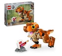 LEGO Jurassic World Little Eatie: T. Rex Kit de Construcción de Dinosaurios de Juguete, Figura Articulada de Dinosaurio, Regalo para Niños y Niñas de 7 Años Apasionados de la Paleontología 76967