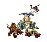 LEGO Jurassic World Misión aérea con Spinosaurus y Quetzalcoatlus - 76976