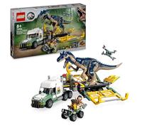 LEGO Set de construcción Jurassic World: Camión de transporte Allosaurus con figuras 76966 8 años+