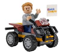 LEGO Jurassic World: Owen Grady Minifigura con Quad ATV