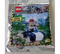 Lego Jurassic World Sinjin Prescott con Buggy Foil Pack Set 122116 (Embolsado)