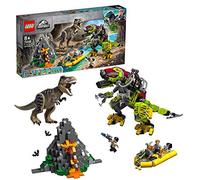 LEGO Jurassic World - T. Rex vs. Dinosaurio Robótico Juguete de construcción para Recrear Aventuras con los Dinosaurios de Jurassic World, Novedad 2019 (75938) , color/modelo surtido