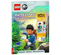 LEGO® Jurassic World(TM) - Rätselspaß für Jurassic-Fans: mit Minifigur "Kenji mit Ausrüstung und Babyraptor"