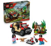 LEGO Jurassic World - Huida en Todoterreno y Raptor al Acecho - 76972