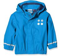 LEGO Justice 101 Chaqueta impermeable, Bebé-Niños, Azul (Blue), 92 (Tamaño del fabricante:92)