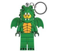 Lego ke224h - llavero de luz - disfraz de dragón verde para niña