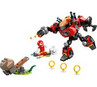 LEGO Knuckles vs. Meca Egg Crusher del Dr. Eggman