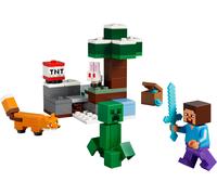 LEGO La Aventura de Steve en la Taiga