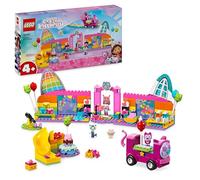 LEGO La Casa de Muñecas de Gabby Sala para Fiestas de Gabby, Juego Infantil con Autobús y Teclado de Juguete, Micrófono y Figuras de Animales, Regalo para Niñas y Niños de 4 Años o Más 10797